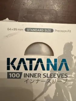 Ultimate Guard Katana Transparent Inner Sleeves (100ct) Standard Size - Image 3