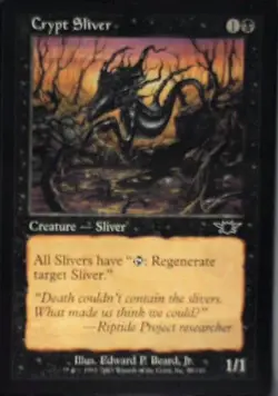 Crypt Sliver - Legions: #63, Magic: The Gathering Nm R231 - Image 1