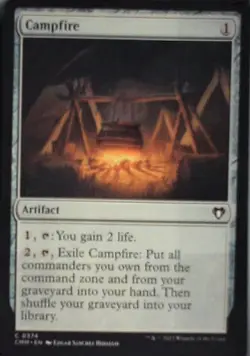 Campfire - Commander Masters: #374, Magic: The Gathering Nm R229 - Image 1