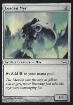 Leaden Myr - Mirrodin: #191, Magic: The Gathering Nm R228 - Image 1