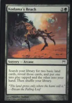 Kodama's Reach - Champions of Kamigawa: #225, Magic: The Gathering Nm R228 - Image 1