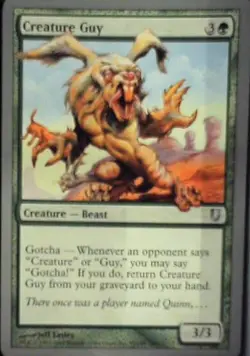 Creature Guy - Unhinged: #93, Magic: The Gathering Nm R228 - Image 1
