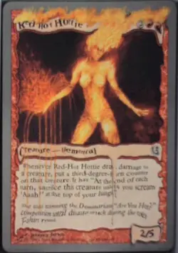 Red-Hot Hottie - Unhinged: #86, Magic: The Gathering Nm R228 - Image 1