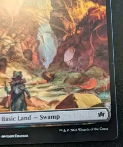 Swamp (Autumn Full Art) 0272 BLB Land Bloomburrow Magic: The Gathering - Image 5