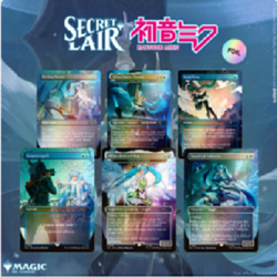 2025 SUPER DROP - SECRET LAIR X HATSUNE MIKU: WINTER DIVA EN FOIL EDITION - Image 1