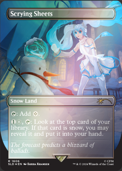 2025 SUPER DROP - SECRET LAIR X HATSUNE MIKU: WINTER DIVA EN FOIL EDITION - Image 2