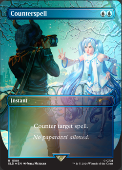 2025 SUPER DROP - SECRET LAIR X HATSUNE MIKU: WINTER DIVA EN FOIL EDITION - Image 5