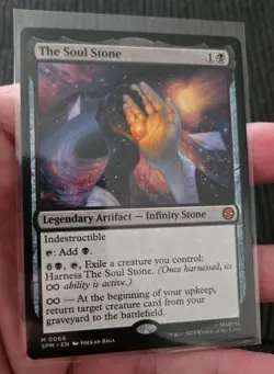 The Soul Stone Mythic Rare Spider-Man MTG NM - Image 1