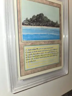 1994 MTG REVISED TROPICAL ISLAND PSA 8 - Image 4