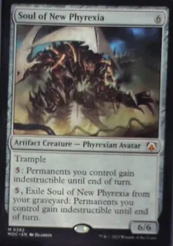 Soul of New Phyrexia - Commander: March of the Machine: #382 Nm R212 - Image 1