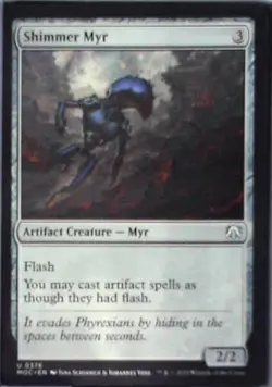 Shimmer Myr - Commander: March of the Machine: #376, MTG Nm R212 - Image 1