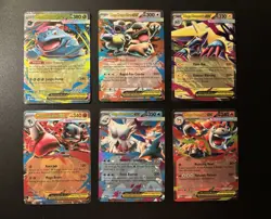 Pokemon Mega Evolution Double Rare - 6 Card Lot Pack Fresh - Lucario, Venusaur - Image 1