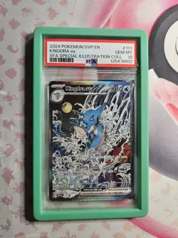 2024 Pokemon Shrouded Fable Kingdra Black Star Promo PSA 10 - Image 1