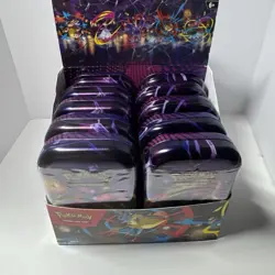 Pokemon Mega Evolutions Mini Tin Display Sealed Tins - Image 1
