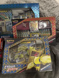 Pokemon TCG - Huge 4 Box Crown Zenith Lot (44 Total Packs) - Sealed / New In Box - Image 4
