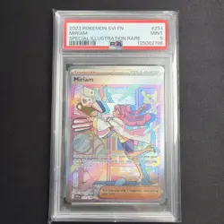 2023 POKEMON SVI EN-SCARLET & VIOLET SPECIAL ILLUSTRATION RARE #251 MIRIAM PSA 9 - Image 1