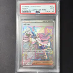2023 POKEMON SVI EN-SCARLET & VIOLET SPECIAL ILLUSTRATION RARE #251 MIRIAM PSA 9 - Image 2