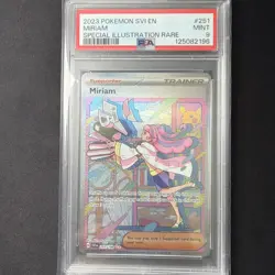 2023 POKEMON SVI EN-SCARLET & VIOLET SPECIAL ILLUSTRATION RARE #251 MIRIAM PSA 9 - Image 3