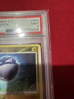 2008 POKEMON DIAMOND & PEARL STORMFRONT #SH3 VOLTORB-REVERSE FOIL PSA 9 pop 59 - Image 4