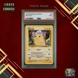 🇫🇷 PIKACHU PSA 9 - SET DE BASE UNLIMITED 58/102 WIZARDS FR Carte Pokemon 🇫🇷 - Image 1