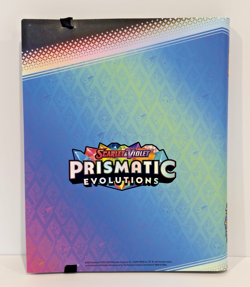 Pokemon Prismatic Evolutions Eevee Binder Collection 9 Pocket BINDER ONLY 396 - Image 2