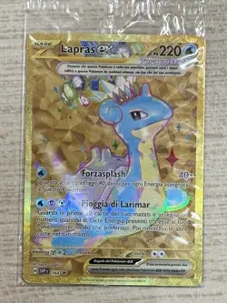 Pokemon Carte Promo Ultra Premium Collection Terapagos Lapras Ex SVP 164 - Image 1