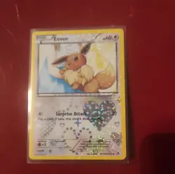 Eevee RC14/RC25 Legendary Treasures: Radiant Collection Holo Pokemon - Image 1