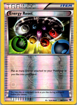 Energy Reset 98/124 Reverse Holo Uncommon - XY Fates Collide - NM Pokemon TCG - Image 1