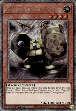 Geargiarmor - Platinum Secret Rare 1st Edition RA04-EN187 - NM - YuGiOh - Image 1