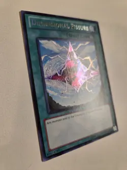 Dimensional Fissure LCGX-EN215 Secret Rare Yugioh Unlimited Edition Mint - Image 2