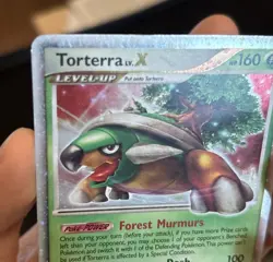 Torterra LV.X 122/130 Ultra Rare Diamond and Pearl Pokemon TCG Card 2007 LP - Image 4