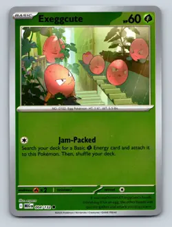 Exeggcute Reverse Holo Mega Evolution #004/132 Pokemon Card - Image 1