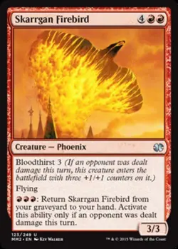 Skarrgan Firebird x1 NM Magic the Gathering 1x Modern Masters 2015 mtg card - Image 1