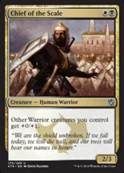 Chief of the Scale x1 NM Magic the Gathering 1x Khans of Tarkir mtg card - Image 1