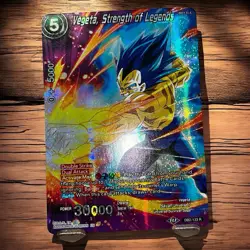 Dragon Ball Super Card Game Vegeta Strength Of Lengends Db2 133 R - Image 1