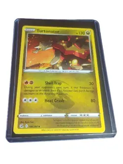 Turtonator #198/264 SWSH Fusion Strike Pokemon Uncommon Card Mint - Image 1