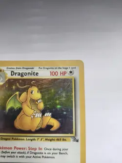 Dragonite - 4/62 - Pokemon Fossil Unlimited Holo Rare Card - Image 5