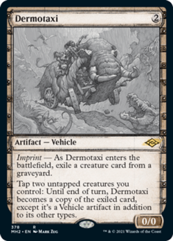 Dermotaxi - Foil - Showcase x1 NM Magic the Gathering 1x Modern Horizons 2 mtg c - Image 1