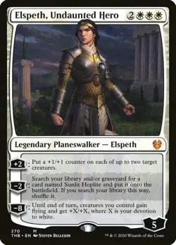 Elspeth, Undaunted Hero - The List x1 NM Magic the Gathering 1x The List mtg car - Image 1