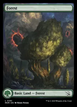 Forest (291) x1 NM Magic the Gathering 1x March of the Machine mtg card - Image 1
