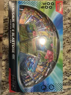 New Pokemon TCG Venusaur ex and Blastoise ex Premium Collection Box (SEALED) - Image 1