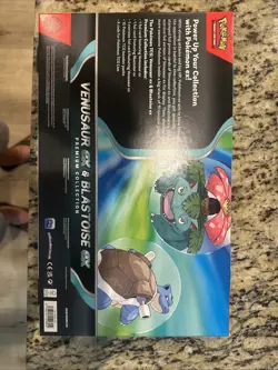 New Pokemon TCG Venusaur ex and Blastoise ex Premium Collection Box (SEALED) - Image 2