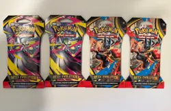 Mega Evolution Sleeved Booster Pack Quantity 4 New Sealed Pokemon TCG - Image 2