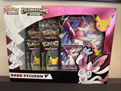 Pokemon TCG Celebrations Dark Sylveon V Collection Factory Sealed Box - Image 1