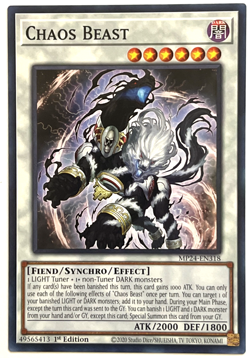 YuGiOh! - Chaos Beast - MP24-EN318 - 1st Edition - Common - Image 1
