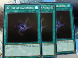 Yugioh Allure of Darkness X3 Super Rare RA03-EN055 1st Edition Near Mint Playset - Image 1