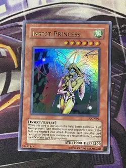 Insect Princess IOC-080 Invasion of Chaos Unlimited Yugioh NM 2017 Not 25th - Image 1