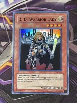 D.D. Warrior Lady DCR-027 Dark Crisis Unlimited Yugioh NM 2017 Not 25th - Image 1