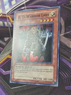 D.D. Warrior Lady DCR-027 Dark Crisis Unlimited Yugioh NM 2017 Not 25th - Image 2