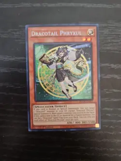 Dracotail Phryxul DOOD-EN023 1st Edition Secret Rare NM YUGIOH - Image 1